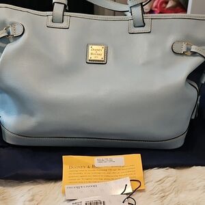 Dooney & Bourke Sky Blue Shoulder Bag